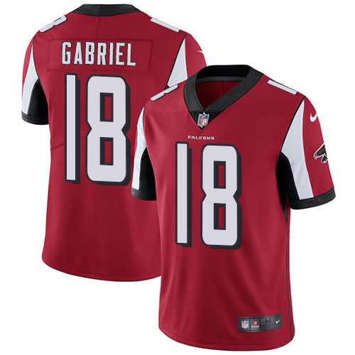 Nike Atlanta Falcons #18 Taylor Gabriel Red Team Color NFL Vapor Untouchable Limited Jersey,We sell and wholesale Nike Atlanta Falcons #18 Taylor Gabriel Red Team Color NFL Vapor Untouchable Limited Jersey on line form chian!